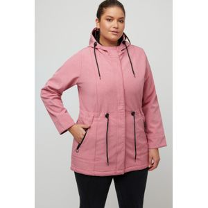 Grote Maten Hyprar Softshell Jas, Dames, roze, Polyester - Ulla Popken