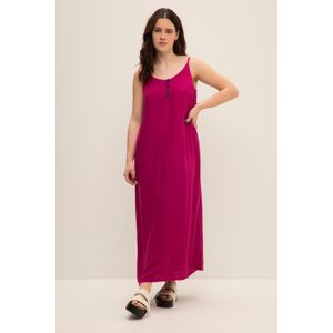 Grote Maten Maxi-jurk, Dames, roze, Viscose - Studio Untold