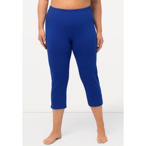 Grote Maten Capribroek, Dames, blauw, Katoen - Ulla Popken