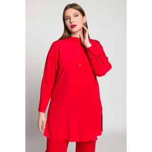 Grote Maten Lange Tuniek, Dames, rood, Viscose/Polyester - Ulla Popken