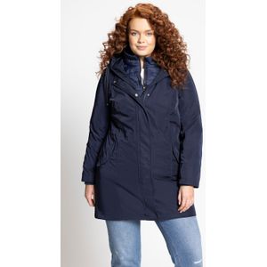 Grote Maten Performance-parka, Dames, blauw, Polyester/Synthetische vezels - Ulla Popken