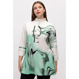 Grote Maten Sweatshirt, Dames, groen, Viscose/Synthetische vezels - Ulla Popken