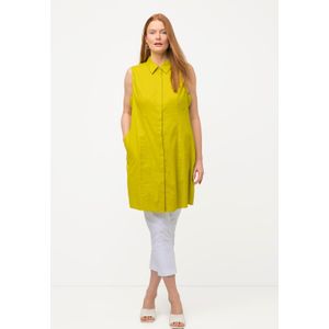 Grote Maten Blouse, Dames, groen, Katoen/Linnen - Ulla Popken