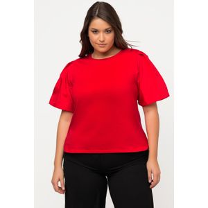Grote Maten T-shirt, Dames, rood, Katoen - Ulla Popken