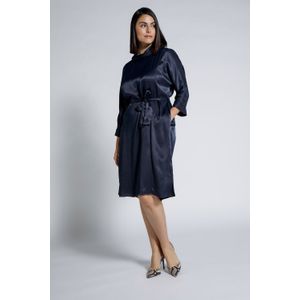 Grote Maten Jurk, Dames, blauw, Viscose - Ulla Popken