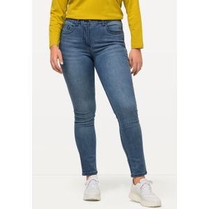 Grote Maten Skinny Jeans Sarah, Dames, blauw, Katoen/Polyester/Viscose - Ulla Popken