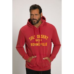 Grote Maten Hoodie, Heren, rood, Katoen - JP1880