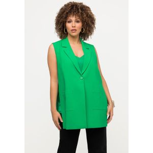 Grote Maten Vest, Dames, groen, Polyester/Viscose - Ulla Popken