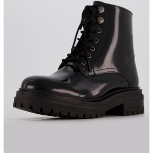 Grote Maten Boots, Dames, zwart, Leer/Synthetische vezels - Ulla Popken