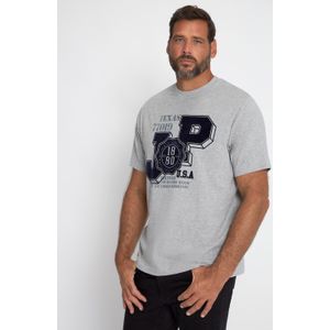 Grote Maten T-shirt, Heren, grijs, Katoen/Viscose - JP1880