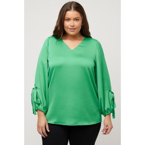 Grote Maten Blouse, Dames, groen, Polyester - Ulla Popken