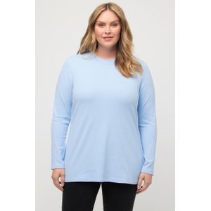 Grote Maten Shirt, Dames, blauw, Katoen - Ulla Popken