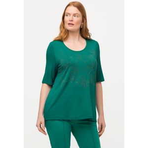 Grote Maten T-shirt, Dames, groen, Viscose - Ulla Popken