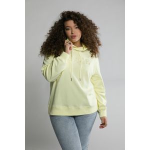 Grote Maten Hoodie, Dames, beige, Katoen - Studio Untold