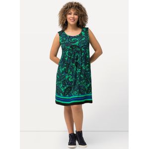 Grote Maten Jersey Mini-jurk, Dames, groen, Viscose - Ulla Popken