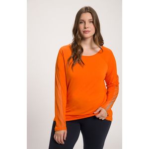 Grote Maten Shirt, Dames, oranje, Viscose - Ulla Popken