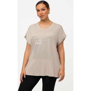 Grote Maten T-shirt, Dames, grijs, Viscose - Ulla Popken