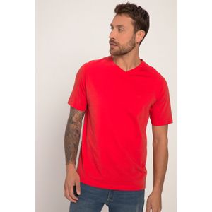 Grote Maten T-shirt, Heren, rood, Katoen/Polyester - JP1880
