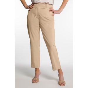 Grote Maten 7/8-broek, Dames, beige, Kunstzijde/Synthetische vezels - Ulla Popken