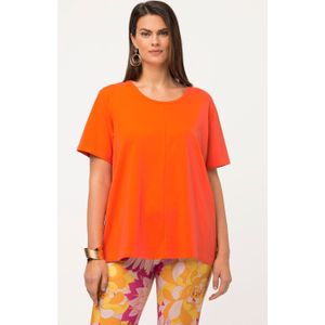 Grote Maten T-shirt, Dames, oranje, Katoen - Ulla Popken