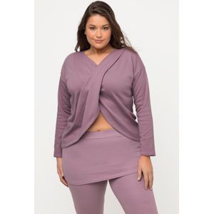 Grote Maten Yoga Shirt, Dames, bruin, Katoen - Ulla Popken