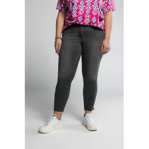 Grote Maten Skinny Jeans, Dames, grijs, Katoen/Polyester - Studio Untold