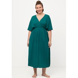 Grote Maten Nachthemd, Dames, turquoise, Katoen/Synthetische vezels - Ulla Popken