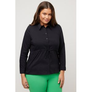 Grote Maten Blouse, Dames, zwart, Katoen/Synthetische vezels - Ulla Popken