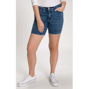 Grote Maten Jeans Shorts, Dames, blauw, Katoen - Ulla Popken