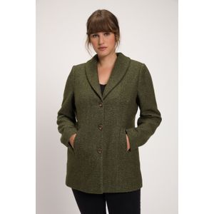 Grote Maten Blazer, Dames, groen, Polyester/Wol/Overige - Ulla Popken