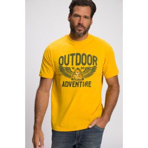 Grote Maten T-shirt, Heren, geel, Katoen/Polyester - JP1880