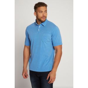 Grote Maten Poloshirt, Heren, blauw, Katoen - JP1880