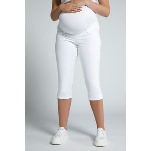 Grote Maten Bellieva Capri-jeans, Dames, wit, Katoen - Ulla Popken