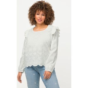 Grote Maten Blouse, Dames, wit, Katoen - Ulla Popken