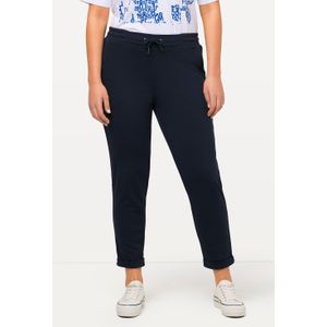 Grote Maten Sweatpants, Dames, blauw, Katoen/Polyester - Ulla Popken