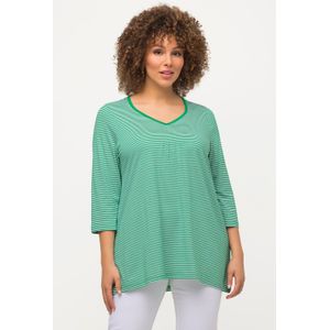 Grote Maten Shirt, Dames, groen, Katoen/Synthetische vezels - Ulla Popken