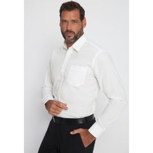 Grote Maten Overhemd, Heren, wit, Katoen - JP1880