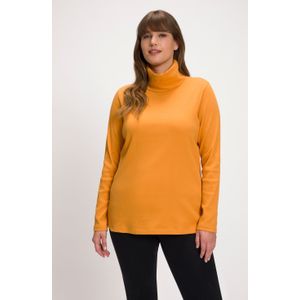 Grote Maten Shirt, Dames, oranje, Katoen - Ulla Popken