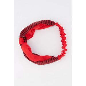Grote Maten Haarband, Dames, rood, Polyester - Ulla Popken