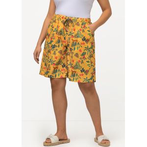 Grote Maten Hybride Shorts, Dames, oranje, Polyester - Ulla Popken