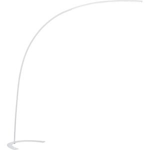 Vloerlamp gebogen - LED - dimbaar - 210 cm hoog - wit