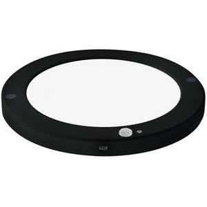 Plafondlamp met Bewegingssensor en dag en nacht sensor - Zwart - 6400K