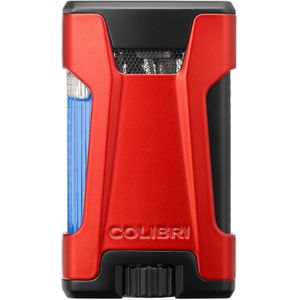 Colibri Double Jetflame Rebel Red Aansteker