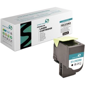 Smart Mate alternatief t.b.v. Lexmark Toner 78C2XC0 Cyaan 5000 afdrukken
