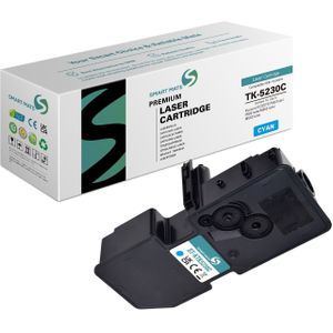 Smart Mate alternatief t.b.v. Kyocera Toner 1T02R9CNL0 (TK-5230C) Cyaan 2200 afdrukken