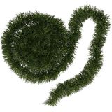 1x Kerst lametta guirlandes groen 270 cm kerstboom versiering/decoratie