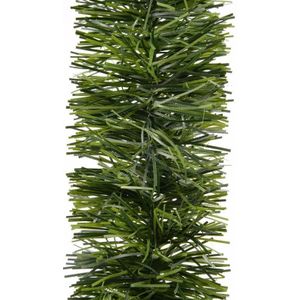 1x Kerst lametta guirlandes groen 270 cm kerstboom versiering/decoratie