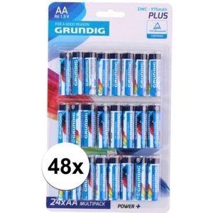 Grundig AA batterijen 48 stuks