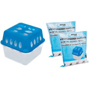 Vochtopnemer / vochtvanger - 400 ml - incl. navulling - 2x 400 gram