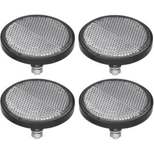 ProPlus Reflector - set 4x - wit - boutbevestiging - 60mm - M5 bout - rond